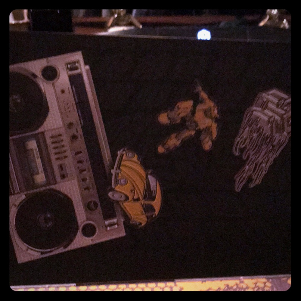 NIB transformers Bumblebee pin set of 3 LootCrate